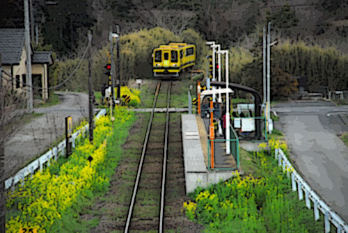 電車の風景